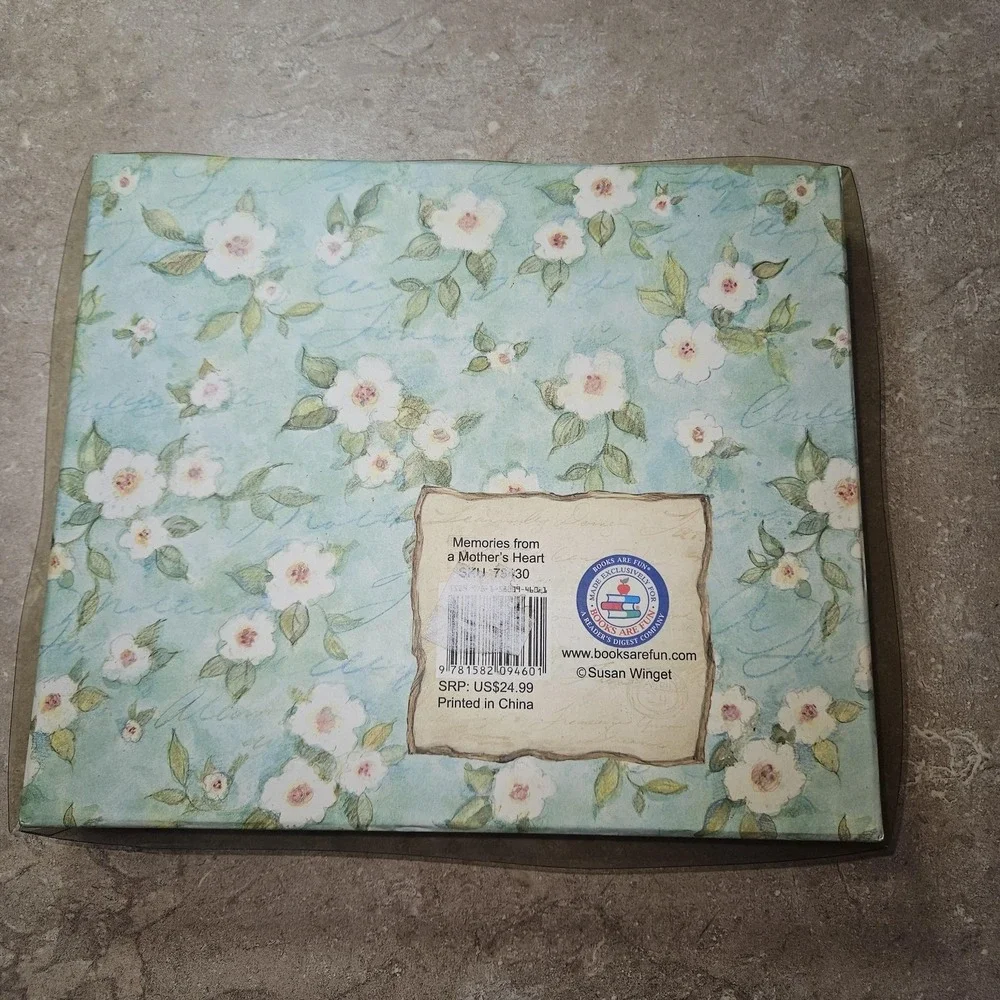 Memories From A Mother's Heart A Mother's Keepsake Susan Winget Memory Hardcover